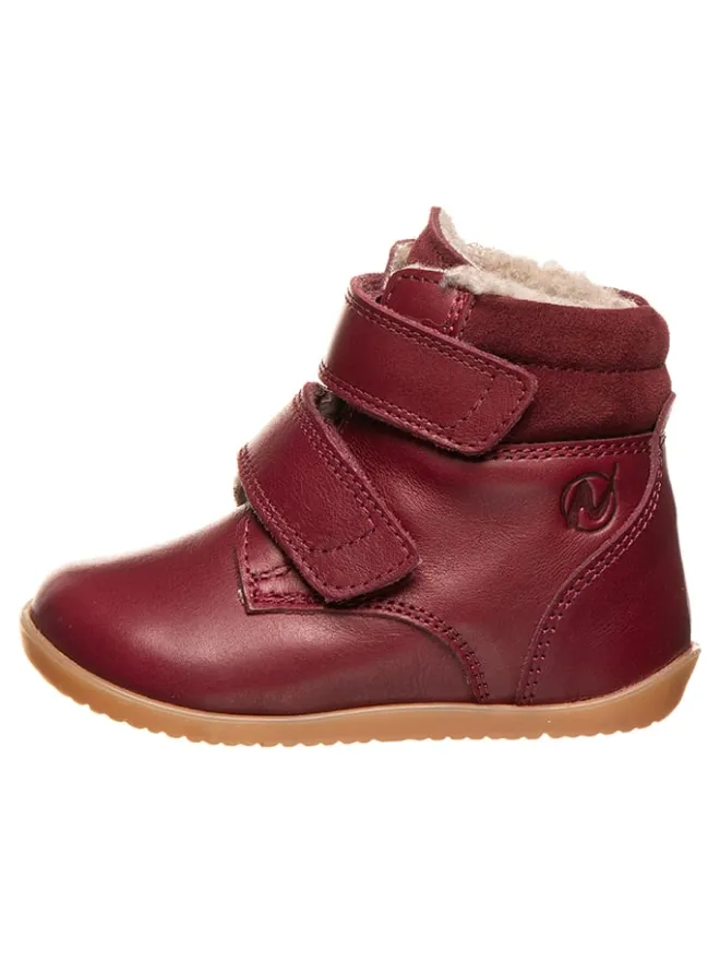 Naturino Stiefel & Boots^Leder-Winterboots in Bordeaux