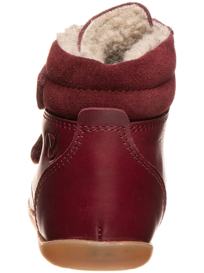 Naturino Stiefel & Boots^Leder-Winterboots in Bordeaux