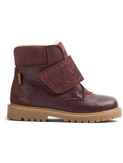 Leder-Winterboots in Braun>Wheat Best