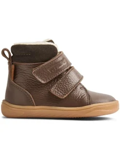 Leder-Winterboots in Braun>Wheat Sale
