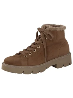 Leder-Winterboots in Braun>Paul Green Clearance