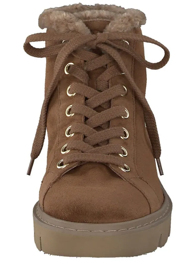 Leder-Winterboots in Braun>Paul Green Clearance