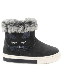Primigi Stiefel & Boots|Stiefel & Boots·Stiefel^Leder-Winterboots in Dunkelblau