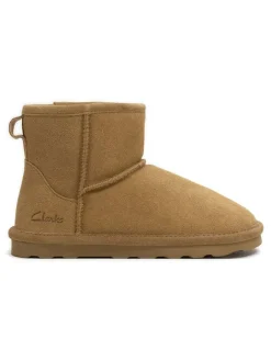 Leder-Winterboots in Hellbraun>Clarks Online