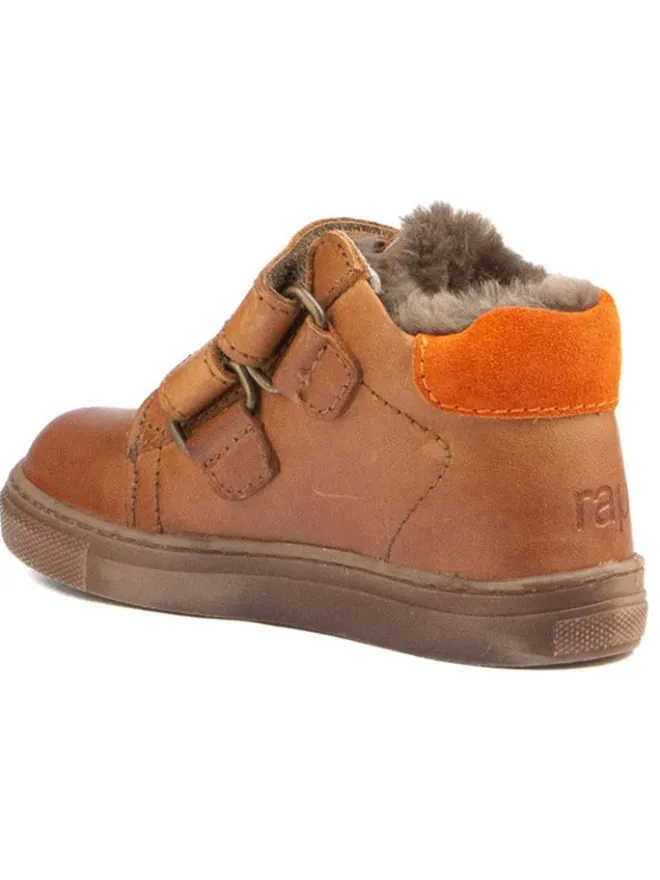 Leder-Winterboots in Hellbraun>Rap Sale