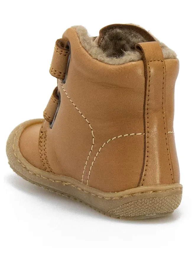 Leder-Winterboots in Hellbraun>Naturino Clearance