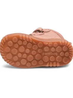 Leder-Winterboots in Rosa><noscript><img width=