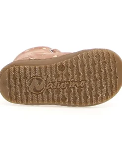 Leder-Winterboots in Rosa><noscript><img width=