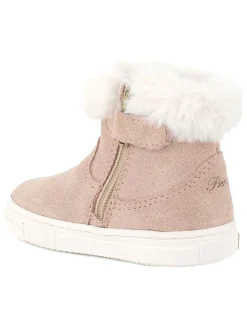 Primigi Stiefel & Boots|Stiefel & Boots·Stiefel^Leder-Winterboots in Rosa/ Weiß