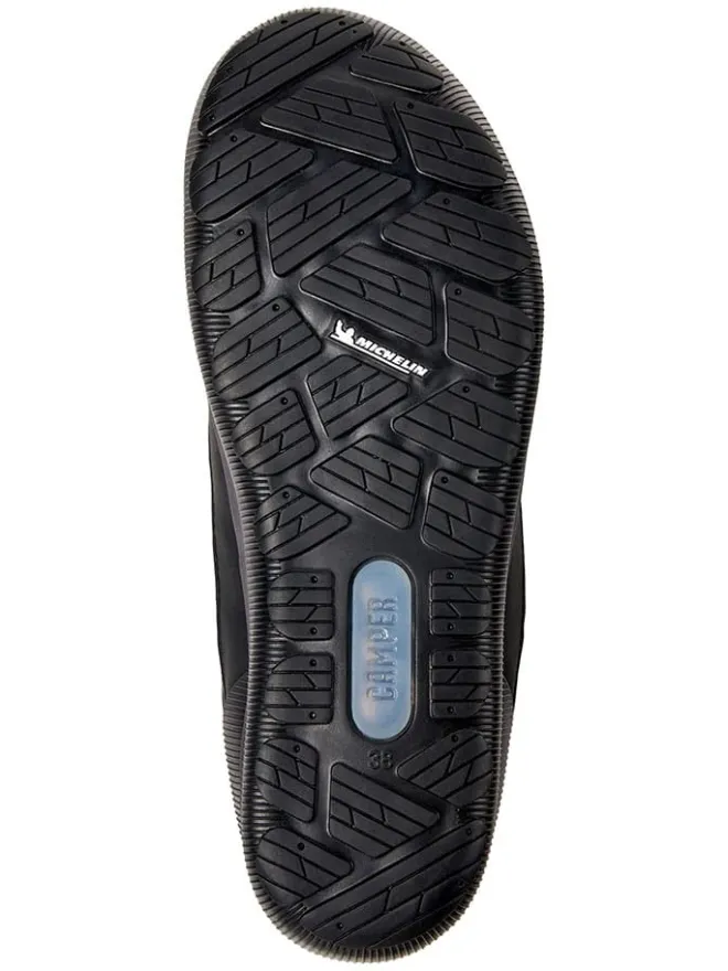 Leder-Winterboots in Schwarz>Camper Online