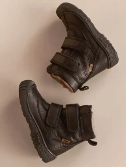 bisgaard Stiefel & Boots^Leder-Winterboots in Schwarz