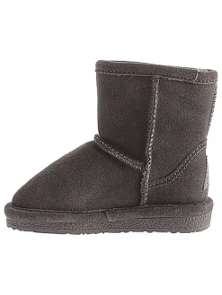 Leder-Winterboots "Luna" in Anthrazit>NICEBAY Clearance