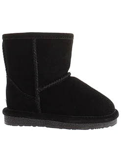 Leder-Winterboots "Luna" in Schwarz>NICEBAY Sale