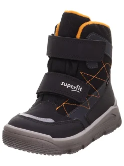 superfit Stiefeletten·Hohe Stiefeletten^Leder-Winterboots "Mars" in Schwarz