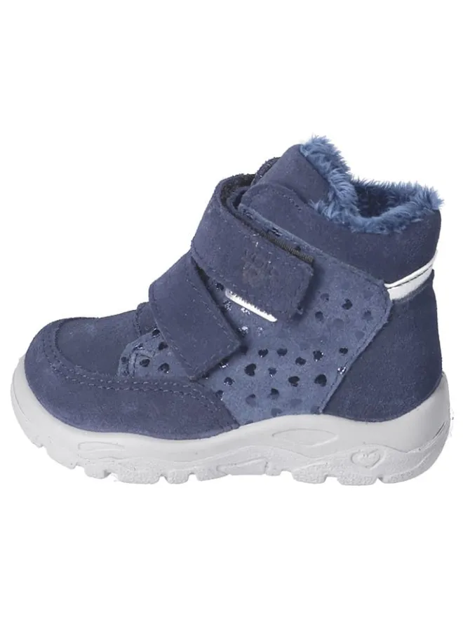 PEPINO Stiefel & Boots^Leder-Winterboots "Monja" in Dunkelblau