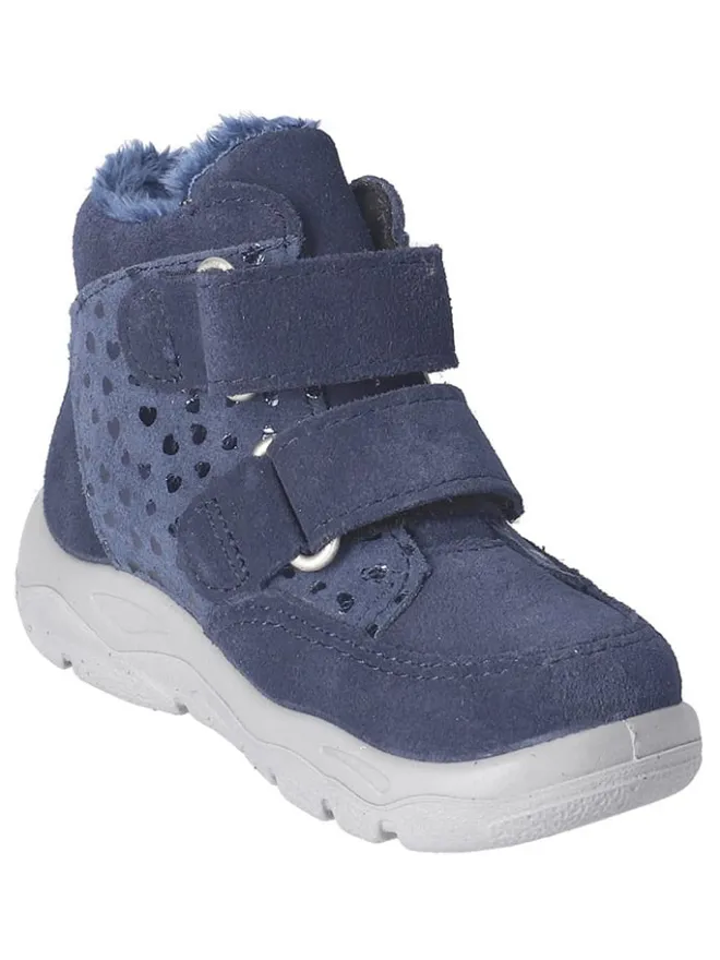 PEPINO Stiefel & Boots^Leder-Winterboots "Monja" in Dunkelblau