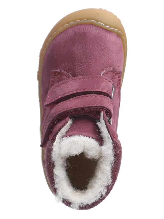 PEPINO Stiefel & Boots^Leder-Winterboots "Nico" in Pink