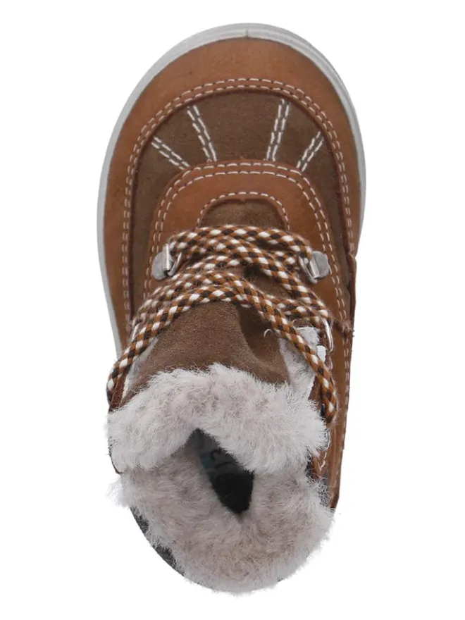 Leder-Winterboots "Paolo" in Hellbraun>PEPINO Best