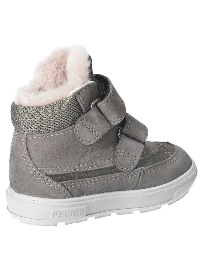 PEPINO Stiefel & Boots|Stiefel & Boots·Stiefel^Leder-Winterboots "Pedro" in Grau