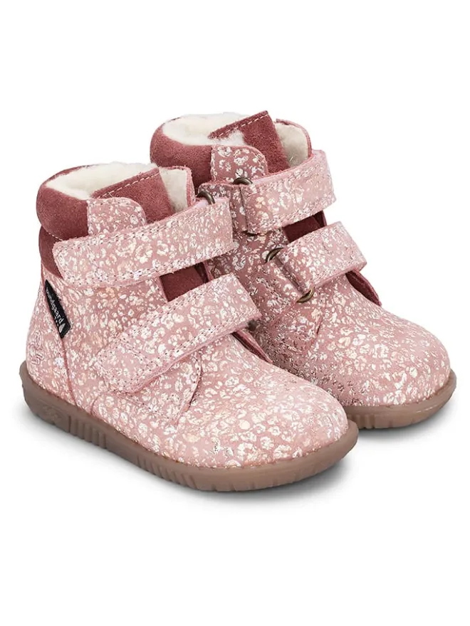 Leder-Winterboots "Rabbit" in Rosa>Bundgaard Sale