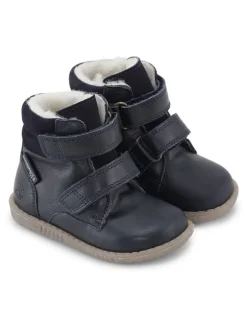 Leder-Winterboots "Rabbit" in Dunkelblau>Bundgaard Hot