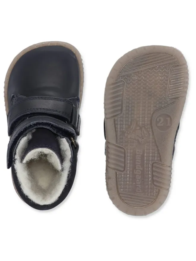 Leder-Winterboots "Rabbit" in Dunkelblau>Bundgaard Hot