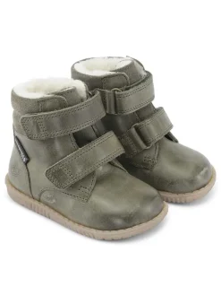 Leder-Winterboots "Rabbit" in Khaki>Bundgaard Discount