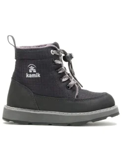 Kamik Stiefel & Boots·Boots^Leder-Winterboots "Risehiker" in Schwarz