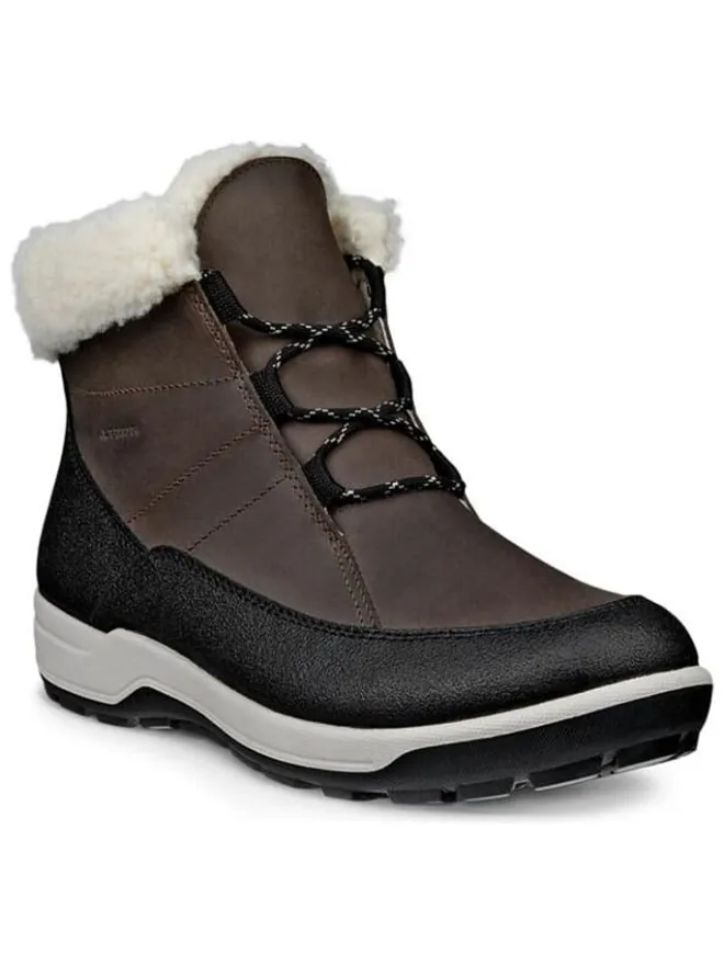 Leder-Winterboots "Trace Lite" in Braun/ Schwarz>Ecco Best