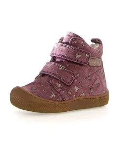Leder-Winterboots "Wigghi" in Pink>Naturino Clearance