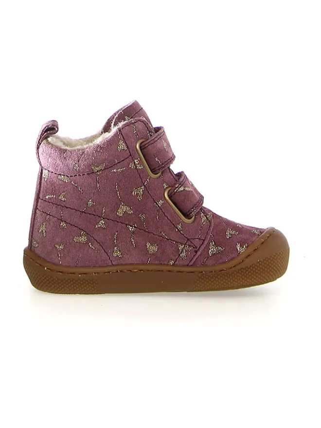 Leder-Winterboots "Wigghi" in Pink>Naturino Clearance