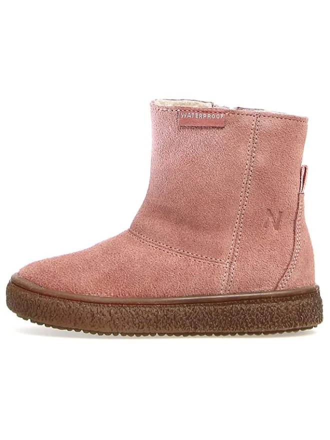 Leder-Winterboots "Yokir" in Rosa>Naturino