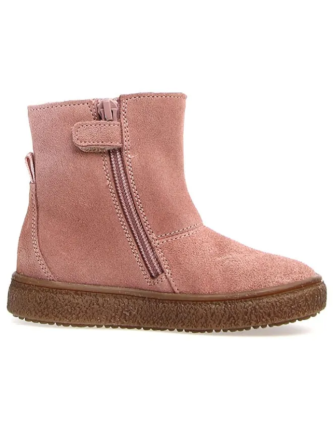 Leder-Winterboots "Yokir" in Rosa>Naturino