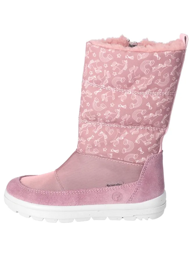 Ricosta Stiefel & Boots·Stiefel^Leder-Winterstiefel "Akia" in Rosa