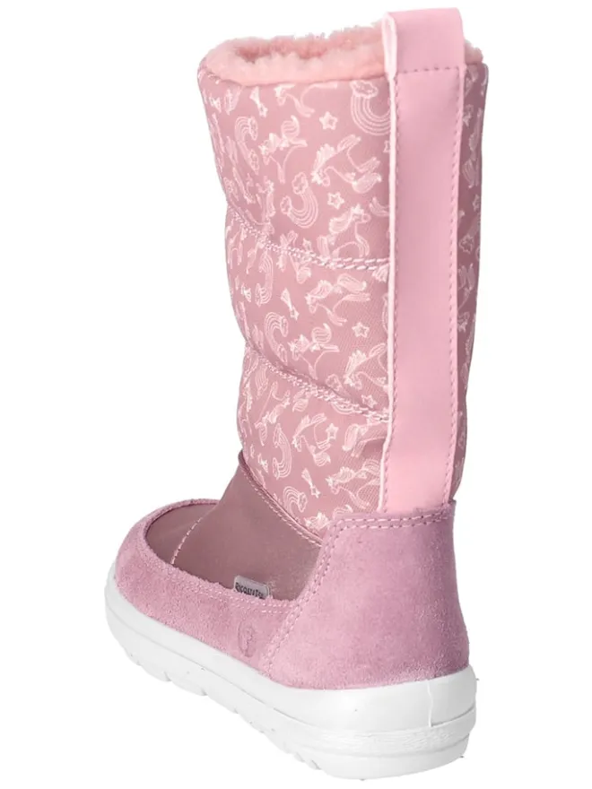 Ricosta Stiefel & Boots·Stiefel^Leder-Winterstiefel "Akia" in Rosa