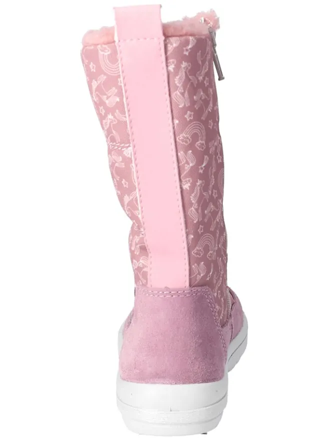Ricosta Stiefel & Boots·Stiefel^Leder-Winterstiefel "Akia" in Rosa