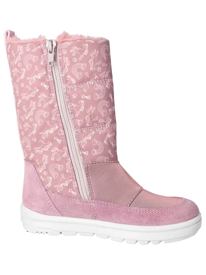 Ricosta Stiefel & Boots·Stiefel^Leder-Winterstiefel "Akia" in Rosa