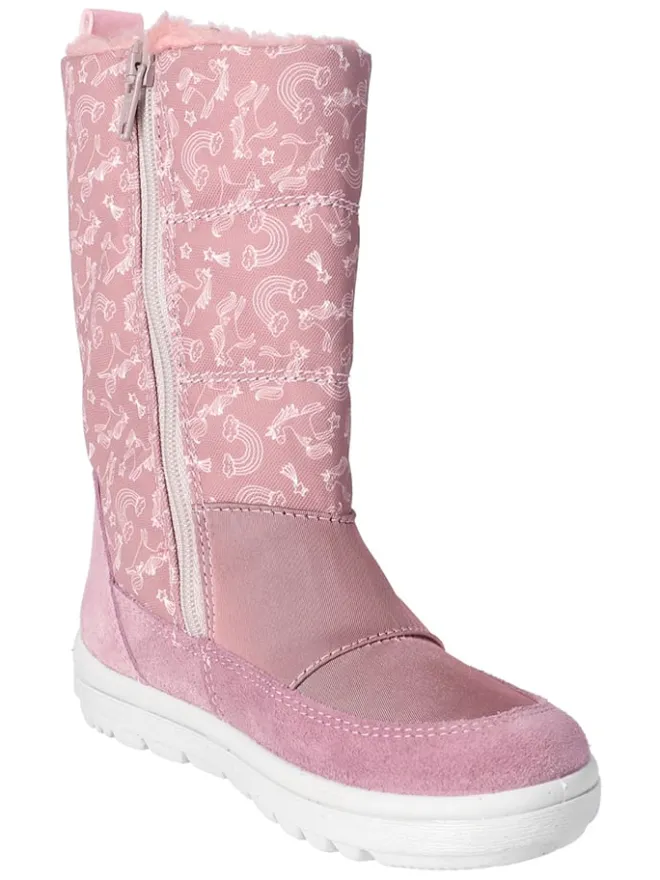Ricosta Stiefel & Boots·Stiefel^Leder-Winterstiefel "Akia" in Rosa