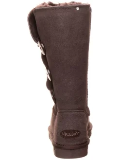 NICEBAY Stiefel & Boots^Leder-Winterstiefel 