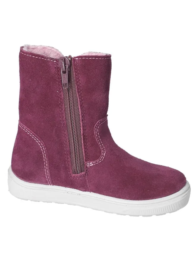 Ricosta Stiefel & Boots·Stiefel^Leder-Winterstiefel "Candy" in Pflaume
