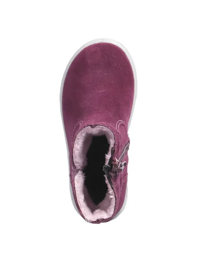 Ricosta Stiefel & Boots·Stiefel^Leder-Winterstiefel "Candy" in Pflaume