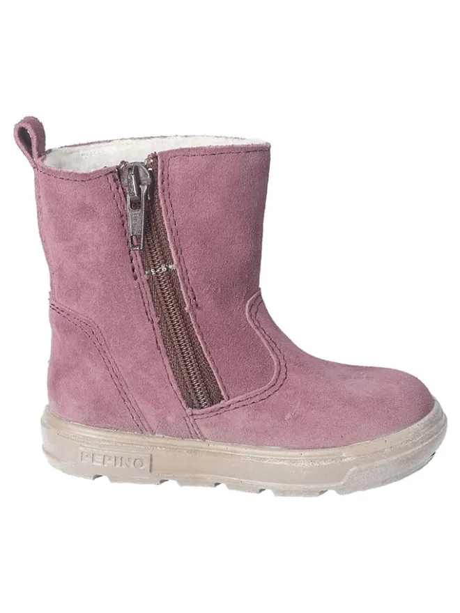 PEPINO Stiefel & Boots^Leder-Winterstiefel "Ciry-S" in Rosa