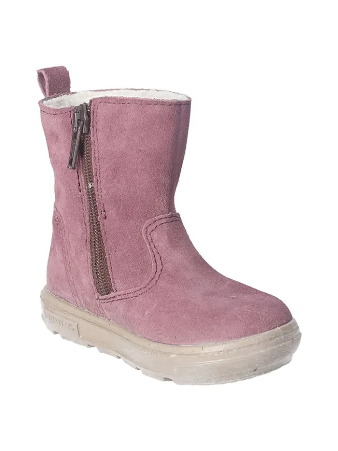PEPINO Stiefel & Boots^Leder-Winterstiefel "Ciry-S" in Rosa