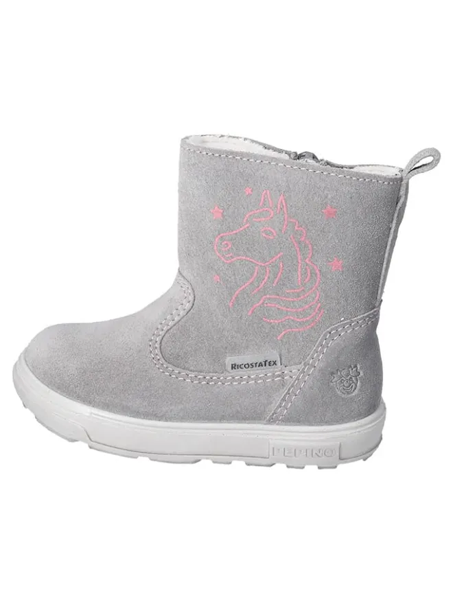 PEPINO Stiefel & Boots·Stiefel^Leder-Winterstiefel "Cosa S" in Grau