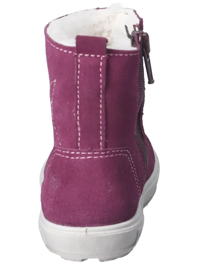 Leder-Winterstiefel "Cosa S" in Lila>PEPINO New