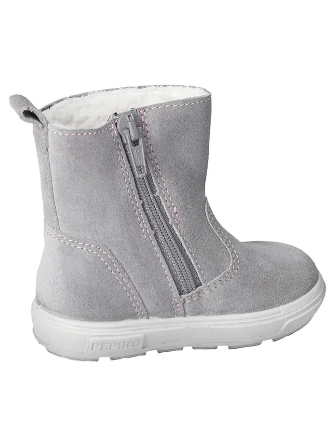 PEPINO Stiefel & Boots|Stiefel & Boots·Stiefel^Leder-Winterstiefel "Cosa-S" in Grau