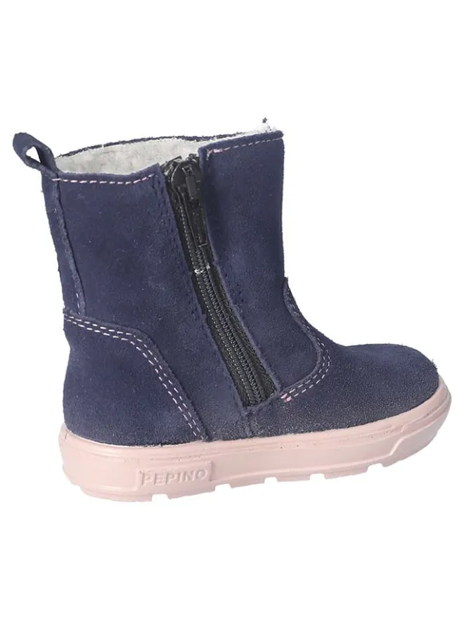 PEPINO Stiefel & Boots^Leder-Winterstiefel "Cosa-S" in Dunkelblau