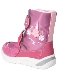 Leder-Winterstiefel "Gaia" in Pink>Ricosta Outlet