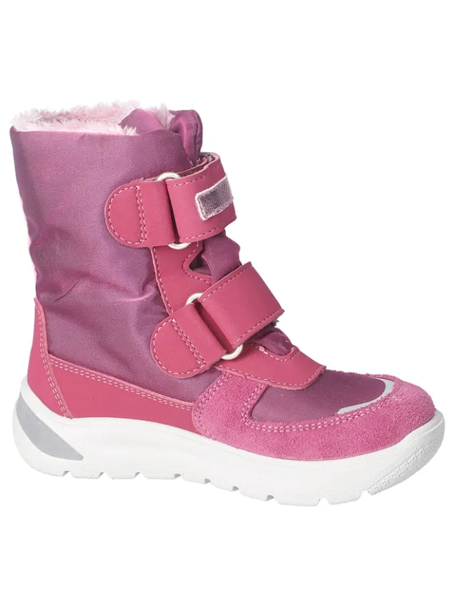 Leder-Winterstiefel "Gaia" in Pink>Ricosta Outlet