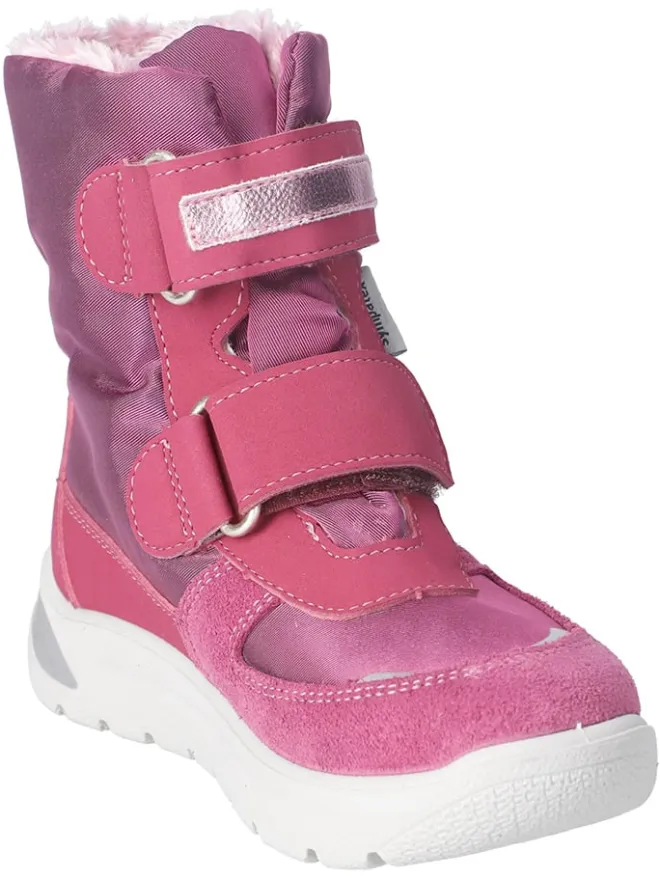 Leder-Winterstiefel "Gaia" in Pink>Ricosta Outlet